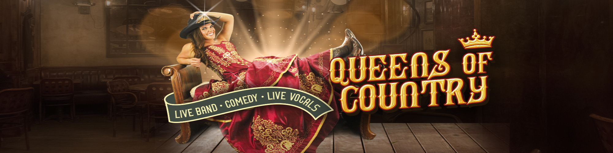 QUEENS OF COUNTRY - Starring Bobbi Goddard (Red Room)