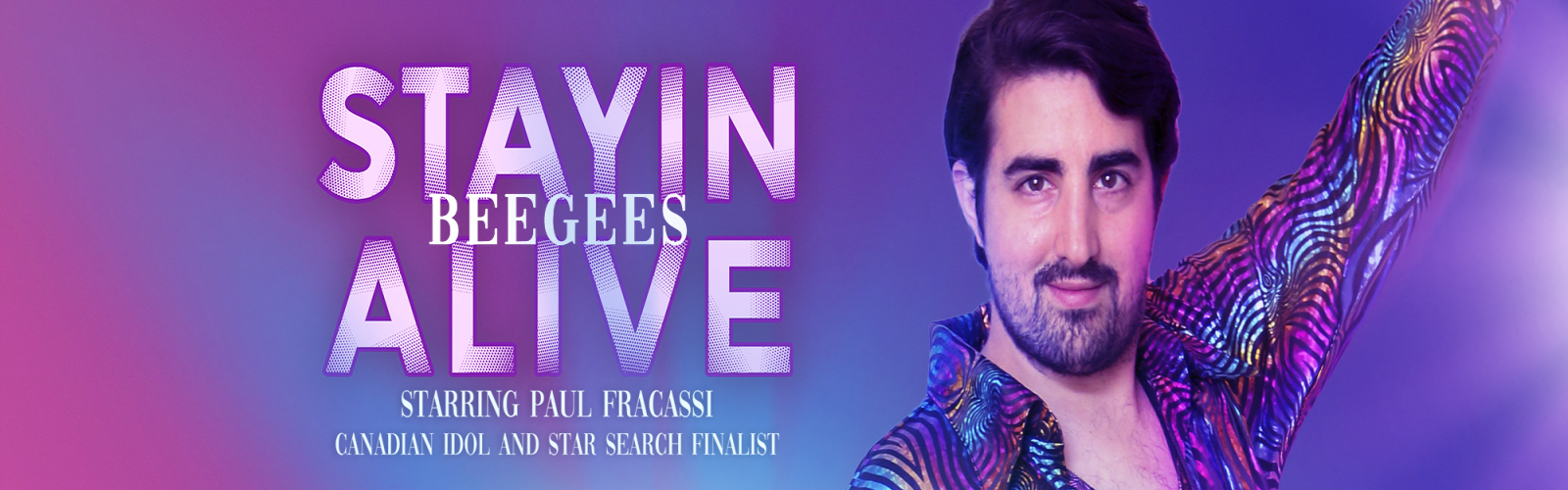 STAYIN ALIVE / BEEGEES, starring Paul Fracassi